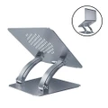 Adore Laptop Stand Ergonomic Height MacBook Stand for Desk-Grey