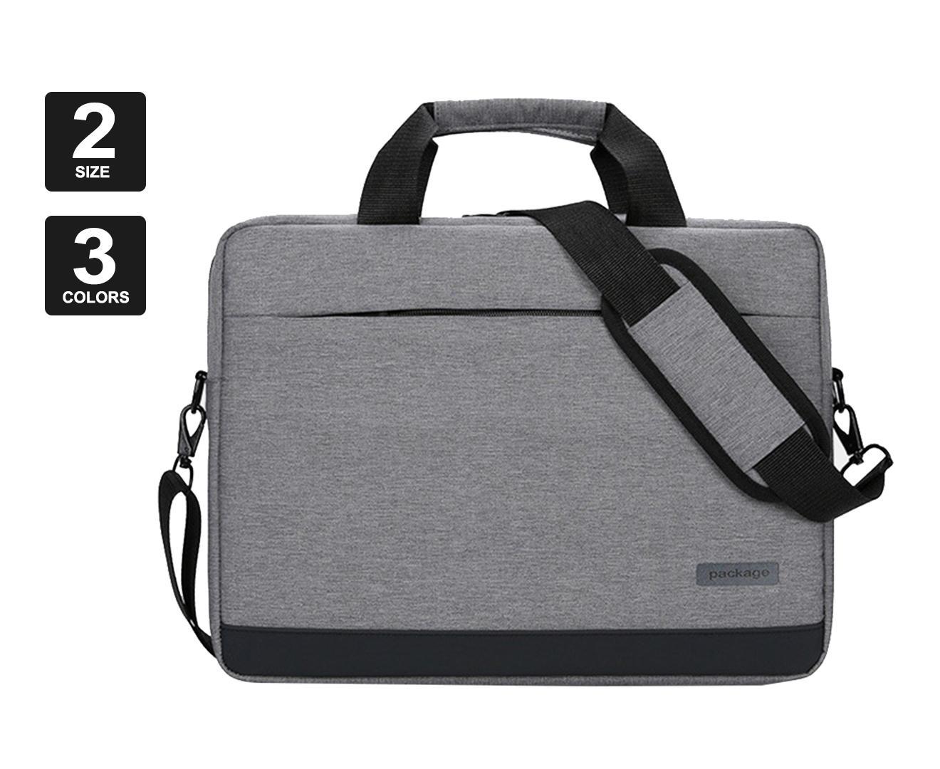 Vivva Laptop Sleeve briefcase Carry Bag for Macbook Dell Sony HP Lenovo 15.6 inch - Grey