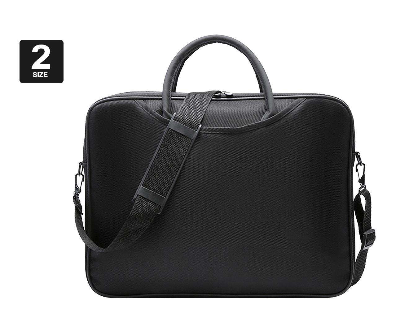 Vivva Laptop Shoulder Bag Sleeve briefcase Case For Macbook HP Dell Lenovo Black 17"