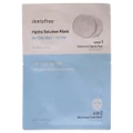 Hydra Solution Mask by Innisfree for Unisex -1 Pc 0.16oz Step 1 Hyalurinic Capsule Pads, 0.67oz Step 2 Witch Hazel Fresh Sheet Pads