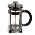 Coffee Culture 22cm/1L French Press Glass Tea/Coffee Plunger/Maker/Brewer Black