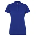 Asquith & Fox Womens/Ladies Short Sleeve Performance Blend Polo Shirt (Royal) (2XL)