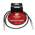 Carson Rocklines 3 Foot Stereo Cable 6.3mm Jacks M