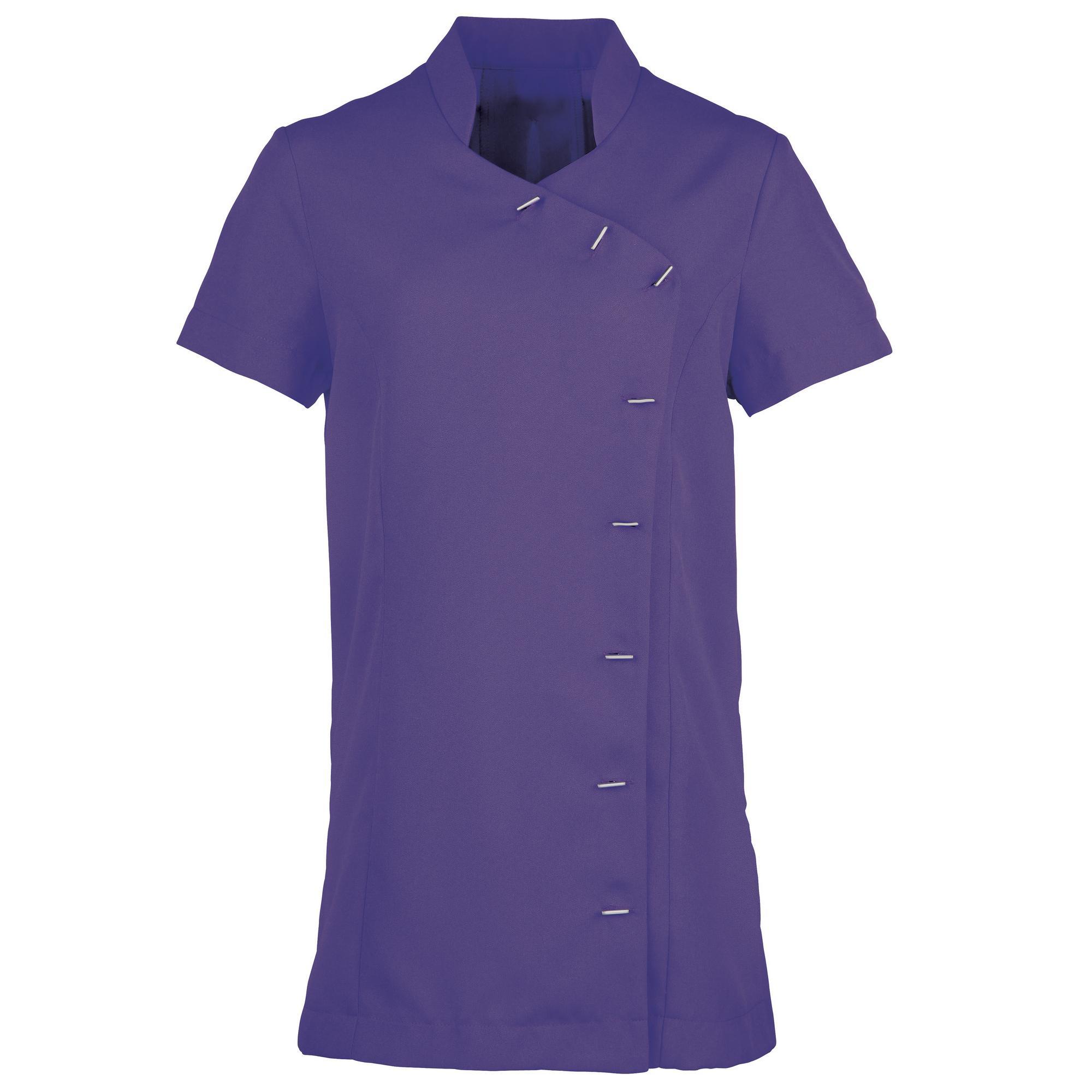 Premier Womens/Ladies *Orchid* Tunic / Health Beauty & Spa / Workwear (Pack of 2) (Purple) (6)