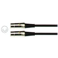 CARSON Rocklines - Midi Lead / Cable 6 Foot Black, Chrome Connectors
