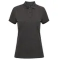 Asquith & Fox Womens/Ladies Short Sleeve Performance Blend Polo Shirt (Charcoal) (2XL)