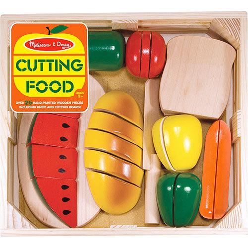 Melissa & Doug: Cutting Food - Wooden Set