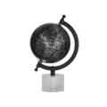 Amalfi Roamer Sculpture W/Marble Base 29cm Home Office Room Tabletop Decor Black/White Marble