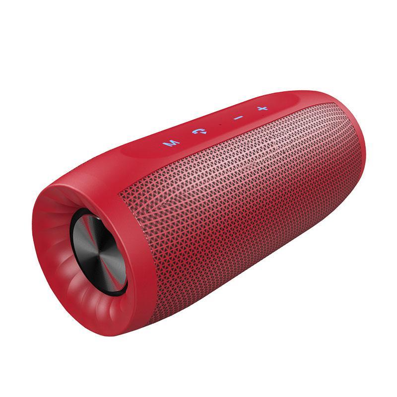 Adore S16 TWS Bluetooth Wireless Speaker Portable Outdoor Waterproof Subwoofer High Power Stereo Speakers (Red)