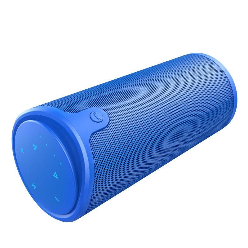 Adore Bluetooth Speaker S8 Portable Wireless Silicon Sling Cover USB Power Output Touch Control Support AUX Line-in Playback Blue