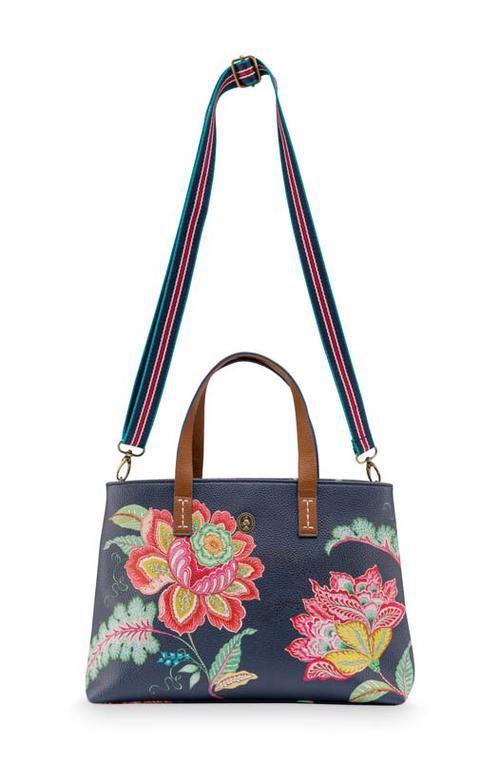 Jambo Flower Shopper Bag (Blue)
