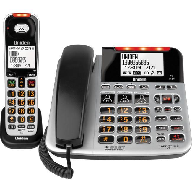 SSE47+1 Corded & Cordless Phone For Visual & Hearing Impaired