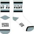 EJF Frankly Funny Novelty Socks, One Size Fits Most - It's OK to Fart E6338