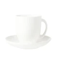 Tea Cup and Saucer (White) - 175mL