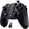 G4 Pro Wireless Switch Game Controller for PC/iOS/Android Phone, Dual Vibrators USB Mobile Gamepad for Apple TV Arcade MFi Games, Cloud Gaming Controller (Removable ABXY and Screenshot)