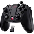 G4 Pro Wireless Switch Game Controller for PC/iOS/Android Phone, Dual Vibrators USB Mobile Gamepad for Apple TV Arcade MFi Games, Cloud Gaming Controller (Removable ABXY and Screenshot)