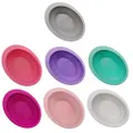 Set of 2Pcs Silicone Foldable Makeup Brush Cleaning Bowl with Cleaning Pad