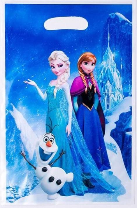 10PC Frozen Elsa Anna Loot Favour Bags