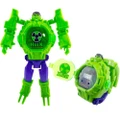 GoodGoods Deformable Gaming Kids Digital Watch Creative Robot Wearable Novelty Design Wrist Watches Birthday Boys Toy (The Incredible Hulk)