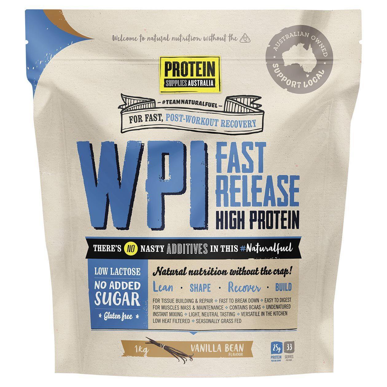 WPI Fast Release Protein - Vanilla 1kg