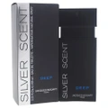 Silver Scent Deep by Jacques Bogart for Men - 3.4 oz EDT Spray