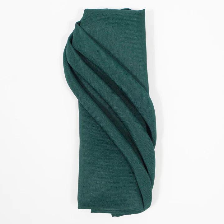 Wedding & Event Linen - Quality Polyester Napkins 50cm - Hunter Green