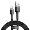 Baseus USB-A to USB-C Cafule Tough Cable 1M 1 meter - Gray
