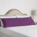 Artex 100% Cotton Body Pillowcase Purple