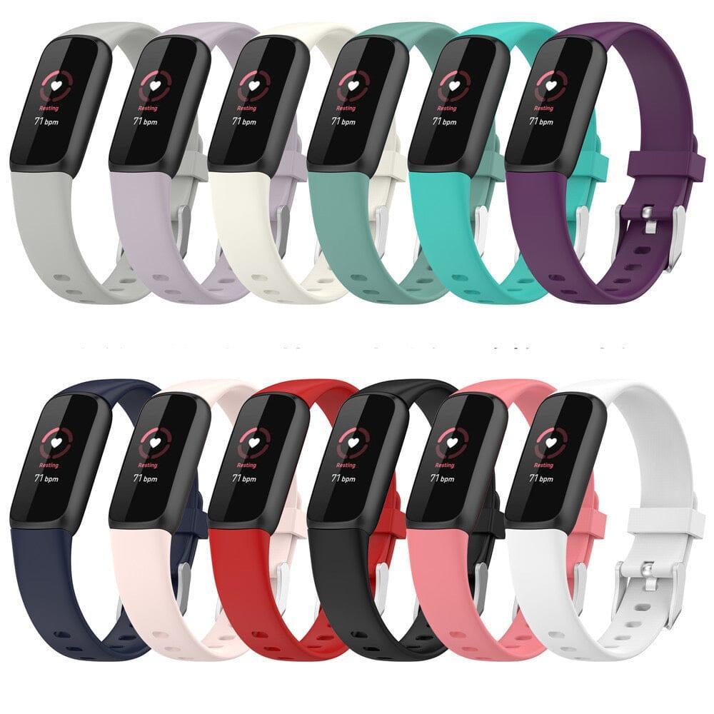 Replacement Silicone Watch Straps Compatible with the Fitbit Luxe