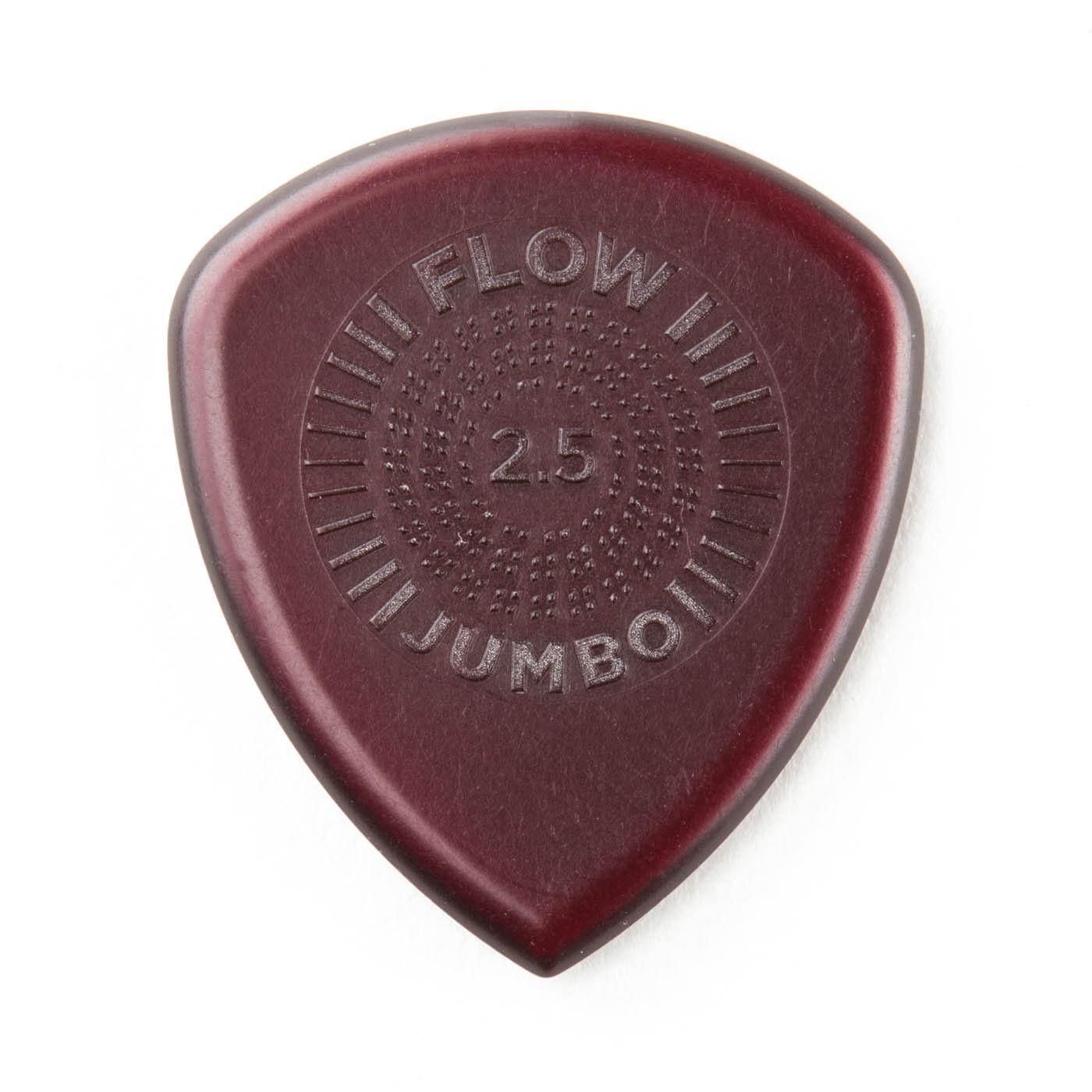 3 x Jim Dunlop Jumbo Flow Ultex Grip 2.50mm Picks 547R2.5