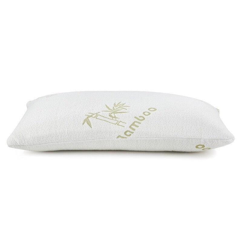 1x Bamboo Pillow Memory Foam Contour Fabric Soft Extra Large King Size 90x48cm