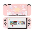 Protective Case For Nintendo Switch OLED Anti-Scratch And Shock-Absorption Design Soft TPU Cover Cute Kirby Switch OLED Case