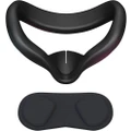 VR Mask Compatible With Quest 2 Accessories Sweatproof Silicone Mask For Oculus Quest 2