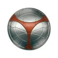 Marvel Shield Taskmaster Prop (Silver/Orange) (One Size)