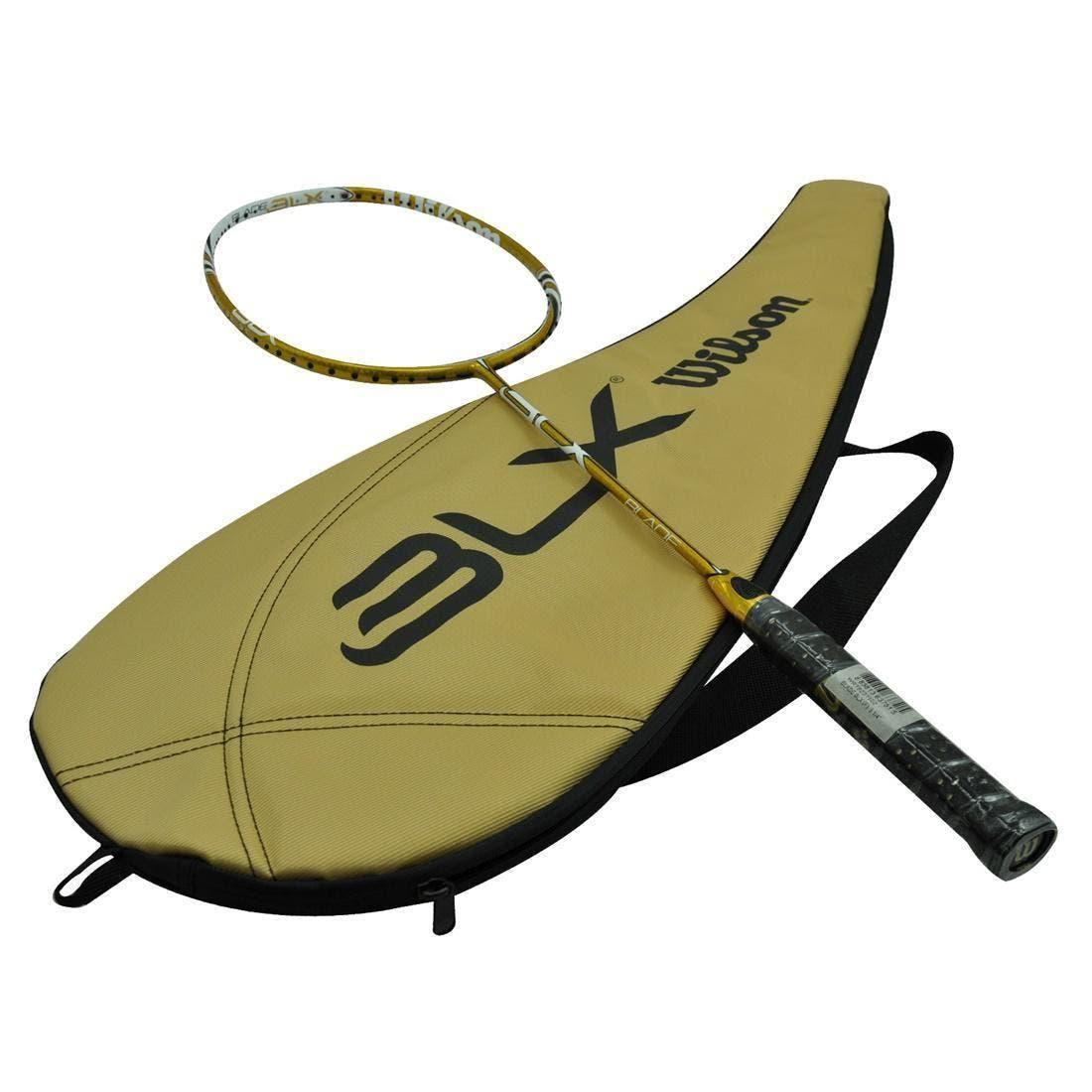 Wilson Badminton Racquet - Blx Blade Gold -Top Range Wilson BASALT fibers Racket
