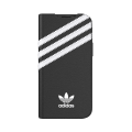 Adidas 3-Stripe Booklet Phone Case iPhone 13 Slim Protective Bumper - Black