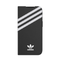 Adidas 3-Stripe Booklet Phone Case iPhone 13 Pro Slim Protective Bumper - Black