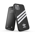 Adidas 3-Stripe Phone Case iPhone 12 / 12 Pro Slim Protective Bumper - Black