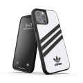 Adidas 3-Stripe Phone Case iPhone 12 / 12 Pro Slim Protective Bumper - White