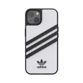 Adidas 3-Stripe Phone Case iPhone 13 Slim Protective Bumper - White