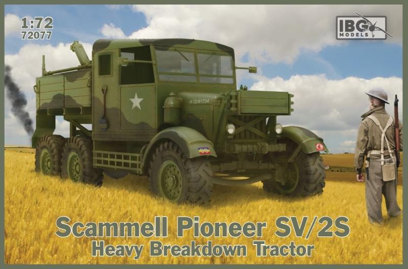 IBG 1/72 Scammell Pioneer SV/2S Heavy Breakdown Tractor Plastic Model Kit [72077]