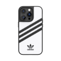 Adidas 3-Stripe Phone Case iPhone 14 Pro Slim Protective Bumper - White