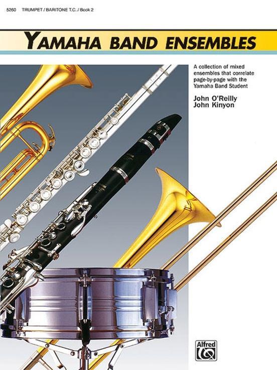 Yamaha Band Ensembles Book 2 Trumpet/Baritone Tc