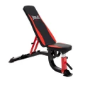 Everlast Adjustable FID Gym Workout Bench Black/Red Fitness/Sport/Training