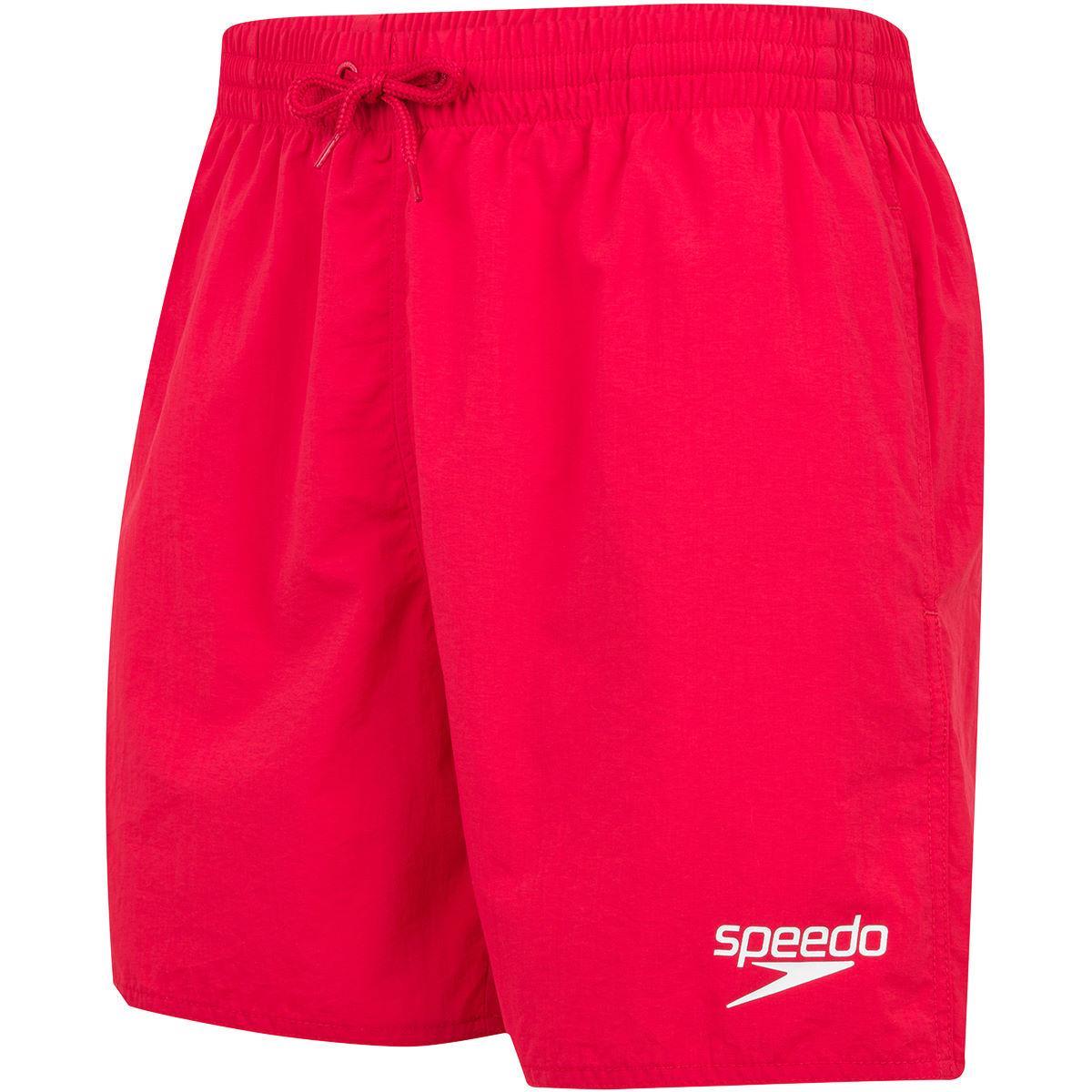 Speedo Mens Essentials 16 Swim Shorts (Red) (M)