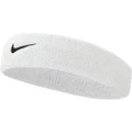 Nike Unisex Adults Swoosh Headband (White) (One Size)