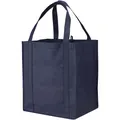 Bullet Liberty Non Woven Grocery Tote (Navy) (33 x 25.4 x 36.8 cm)