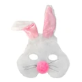Plush Rabbit Mask Costume Accessory - One Size