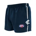 Carlton Blues AFL Boys Replica Home Shorts [Size: 10]