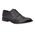 Base London Mens Crane Leather Oxford Shoes (Black) (7 UK)